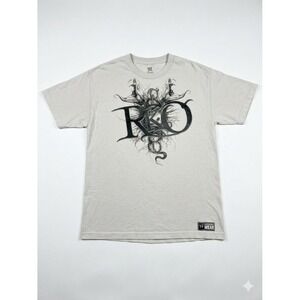 Vintage WWE RKO Randy Orton T Shirt Men's Snake Graphic Gray Size Large